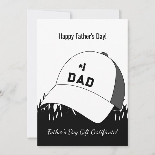 Small Business Happy Vaderdag Cadeaubon (Voorkant)