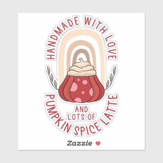 Small Business Herfst Sticker (Vel)