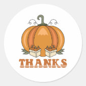 Small Business Herfst Sticker (Voorkant)