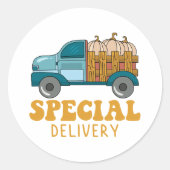 Small Business Herfst Sticker (Voorkant)