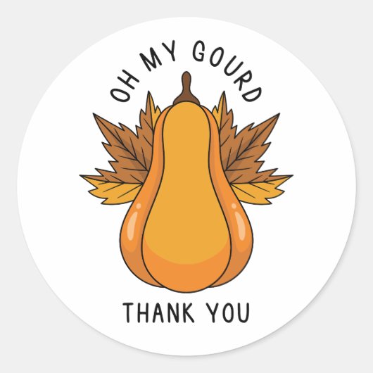 Small Business Herfst Sticker (Voorkant)