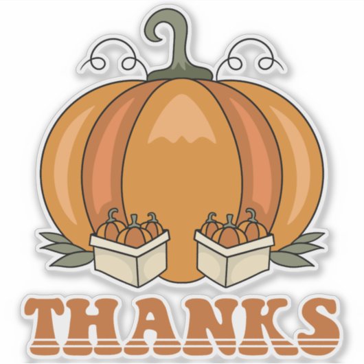 Small Business Herfst Sticker (Voorkant)