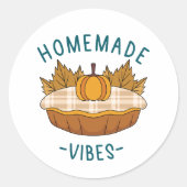 Small Business Herfst Sticker (Voorkant)