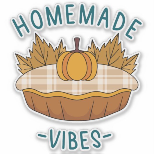 Small Business Herfst Sticker (Voorkant)
