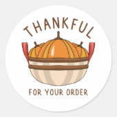 Small Business Herfst Sticker (Voorkant)