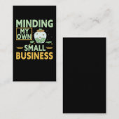 Small Business Humor Funny CEO Visitekaartje (Voorkant / Achterkant)