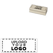 Small Business Logo Custom Rubber Houden Stempel (Gestempeld)