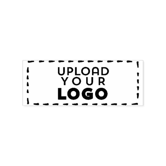 Small Business Logo Custom Rubber Houden Stempel (Afrduk)