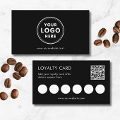 Small Business Logo QR Loyalty Kaart Visitekaartje