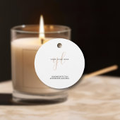 Small Business Logo Verpakkingsbedrijf merk Bedankjes Labels