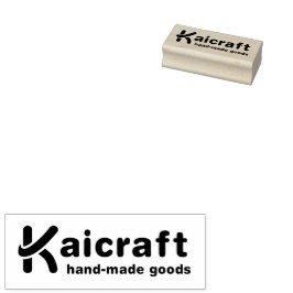 Small Business Logo voor Kunst, Ambacht & Scrapboo Rubberstempel