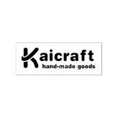 Small Business Logo voor Kunst, Ambacht & Scrapboo Rubberstempel (Afrduk)