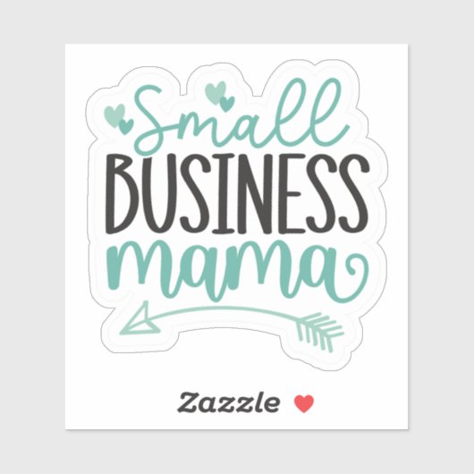Small Business Mama Sticker (Vel)