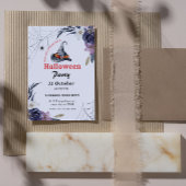 Small Business Minimalist Halloween Kantoor Party Kaart