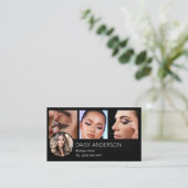 Small Business MUA Elegant Make-up Artiest Visitekaartje (Staand voorkant)