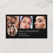 Small Business MUA Elegant Make-up Artiest Visitekaartje (Voorkant)