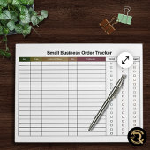 Small Business Order Tracking  Notitieblok