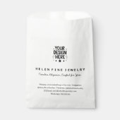 small business packaging, Jewelry Packaging Bedankzakje (Voorkant)