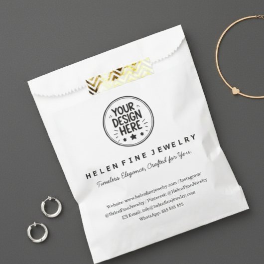small business packaging, Jewelry Packaging Bedankzakje