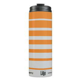 Small Business Promotion Logo Naam Grijs Sinaasapp Thermosbeker