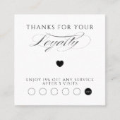 Small Business Promotional Marketing Klantenkaartje (Voorkant)