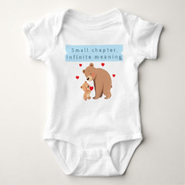 Small chapter, infinite meaning baby clothes romper