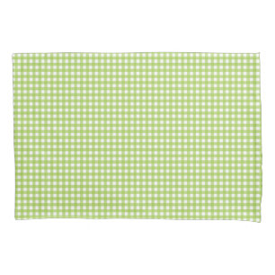 Small Classic Gingham Check Pset Pattern Green Kussensloop