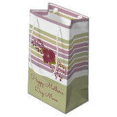 Small Designer Moederdag Gift Bag Klein Cadeauzakje (Achterkant Gekanteld)