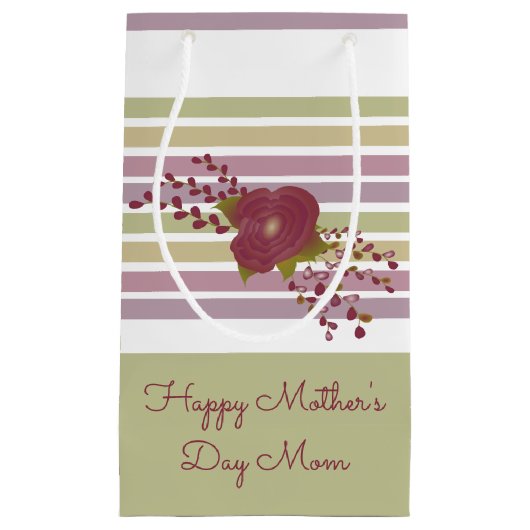 Small Designer Moederdag Gift Bag Klein Cadeauzakje (Voorkant)