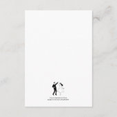 Small Details Classic Elegant Informatiekaartje (Achterkant)