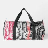 Small Duffel Bag – Abstract Land Plunjezak (Achterkant)