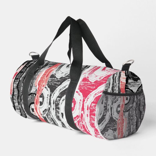 Small Duffel Bag – Abstract Land Plunjezak (Rechterhoek)