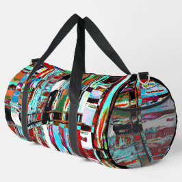 Small Duffel Bag – Collapse Reflection Abstract Plunjezak