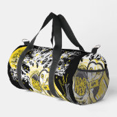 Small Duffel Bag – Owl Wisdom Night Sky Design Plunjezak (Rechterhoek)