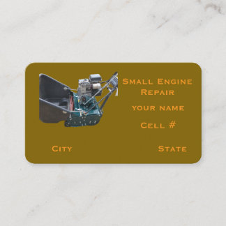 Small engine Business Card Visitekaartje