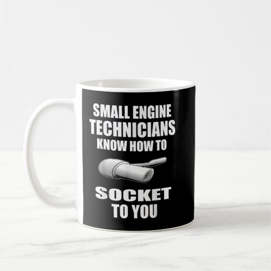 Small Engine Mechanic Koffiemok (Links)