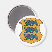 Small Estland, Estland Magneet (Voorkant / Achterkant)