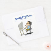 Small Fries HQ Edgar Sticker SQ (Envelop)