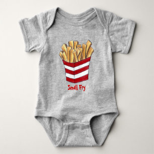 Small Fry Fast Junk Food French Fries Fudie Romper