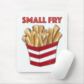 SMALL FRY Fries Fast Food Junk Foodie Muismat (Met muis)