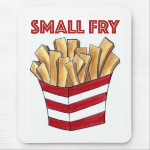 SMALL FRY Fries Fast Food Junk Foodie Muismat