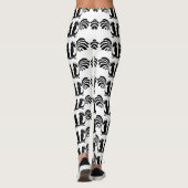 Small Funny Roosters Jaar 2017 Leggings (Achterkant)