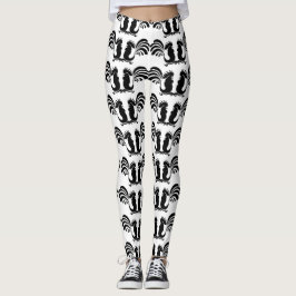 Small Funny Roosters Jaar 2017 Leggings