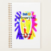 Small Gold Spiral DUH 😏Planner – Organiseer moedi Planner (Voorkant)