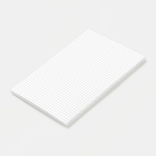 Small Graph Paper (Grids / Squares) Personalized Post-it® Notes (Schuin)