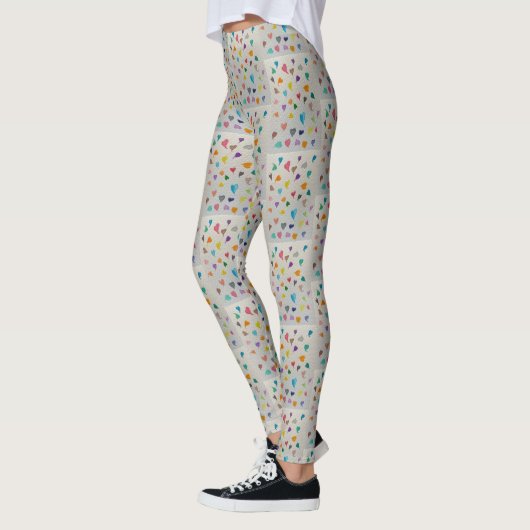 Small Hearts Tile Leggings (Links)