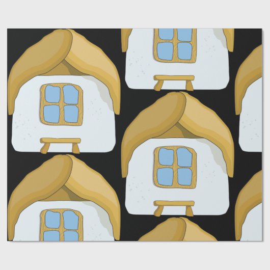 Small House Cadeaupapier (Vlak)