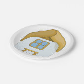 Small House Papieren Bordje (Gekanteld)