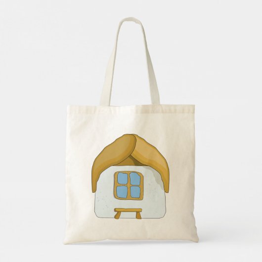 Small House Tote Bag (Achterkant)