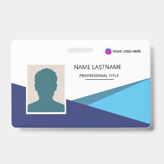 Small ID Card Identification Badge (Voorzijde)